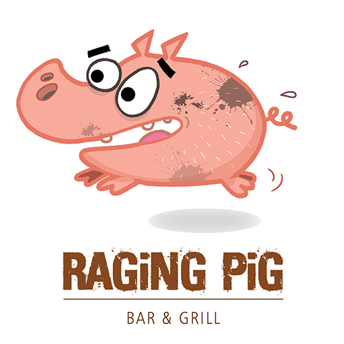 Raging Pig Brand Identity