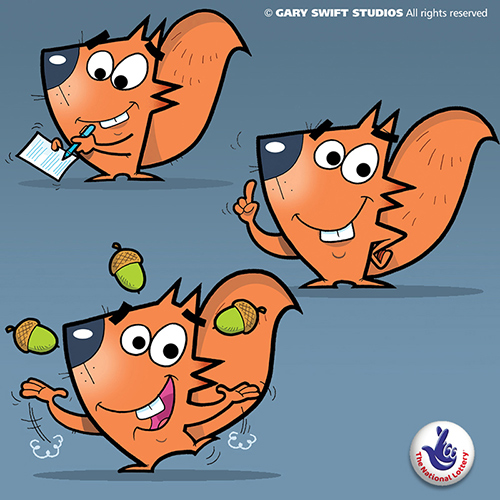 Squirrel Character Development
